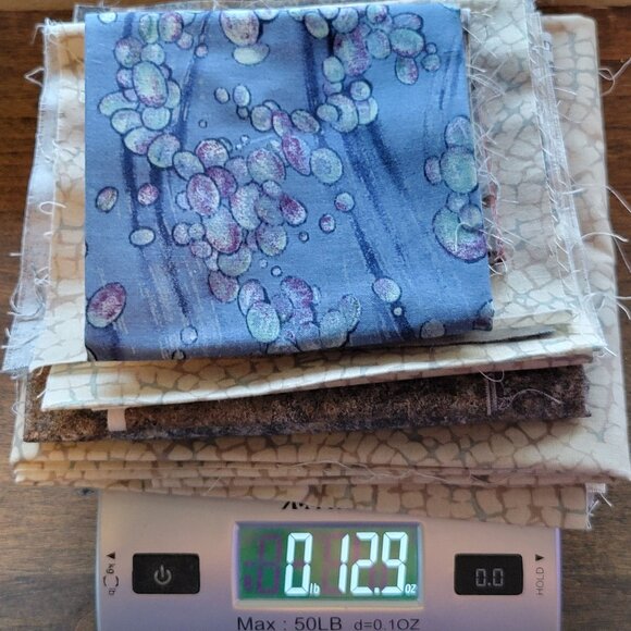 Rocks Bricks Mosaic Fat Quarters and Fabric Scraps Cotton Fabric Bundle 13 oz - Picture 5 of 5